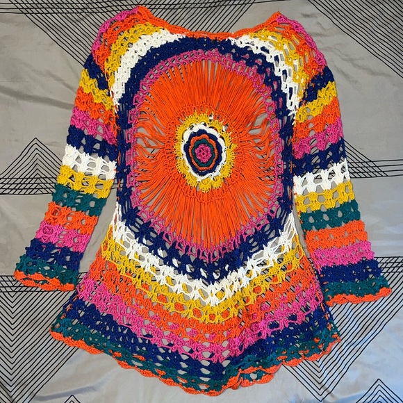 Crochet Detail Cover-Up - Picture 2 of 5